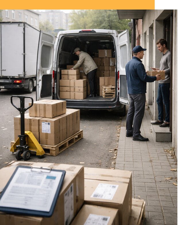 Доставка грузов от двери до двери с таможней от 46022 руб.