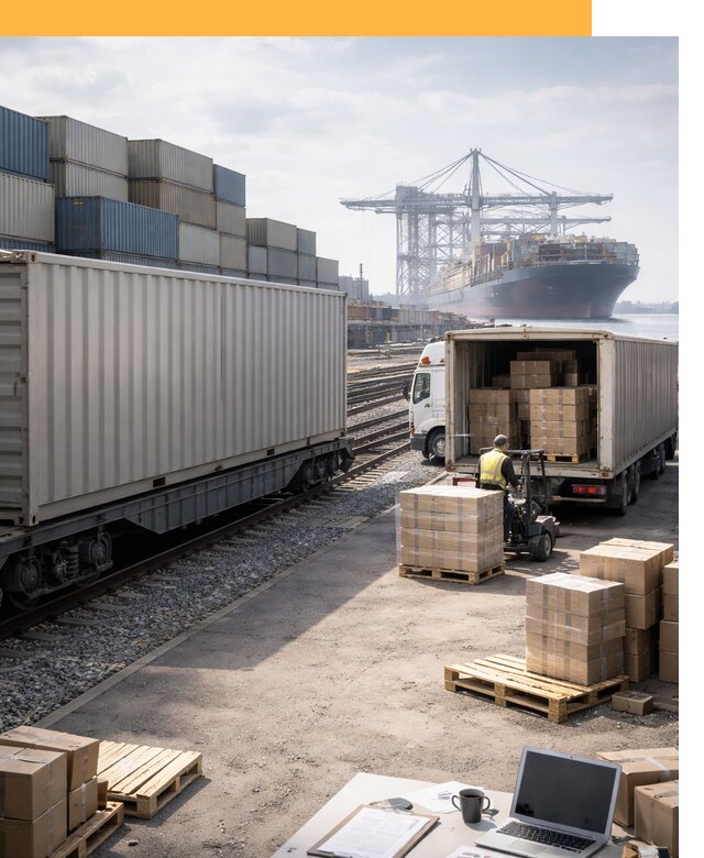 Мультимодальные перевозки грузов по миру от 46022 руб