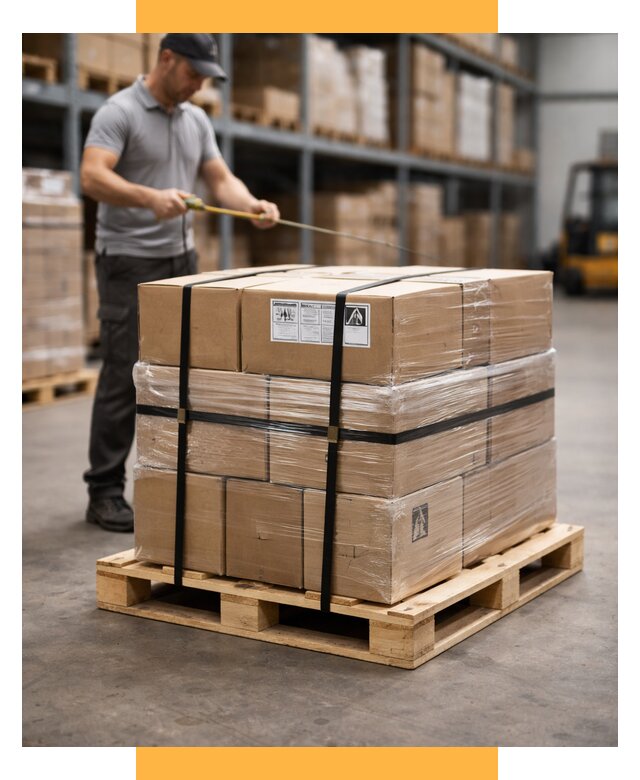 Упаковка и паллетирование грузов от 3579 р. | СетСервис-Нвд