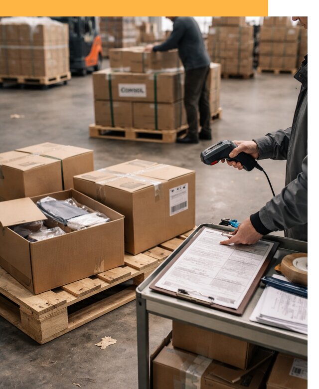 Сборные грузы из Китая: доставка, склад и таможня от 18409