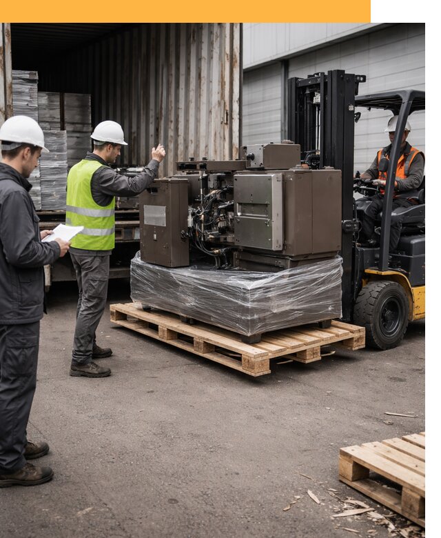 Доставка промышленного оборудования из Европы от 46022