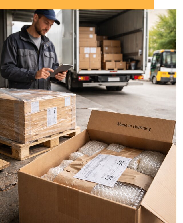 Доставка грузов из Германии от 46022 руб с таможенным оформлением