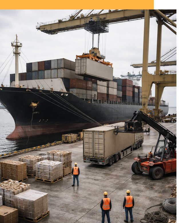 Морские перевозки из Индии: доставка FCL/LCL, таможня от 122724