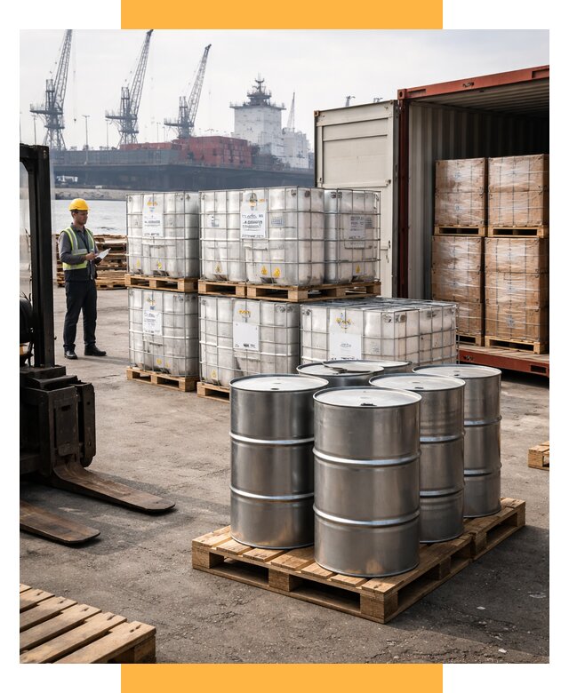 Доставка химического сырья из Индии от 255675 р. | СетСервис-Нвд