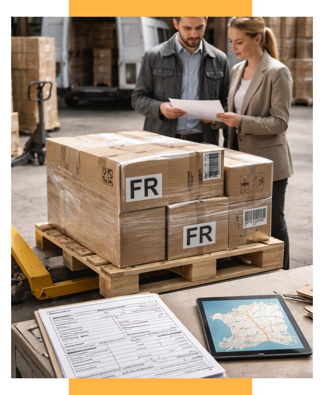 Доставка грузов в Францию от 25568 р., логистика СетСервис-Нвд