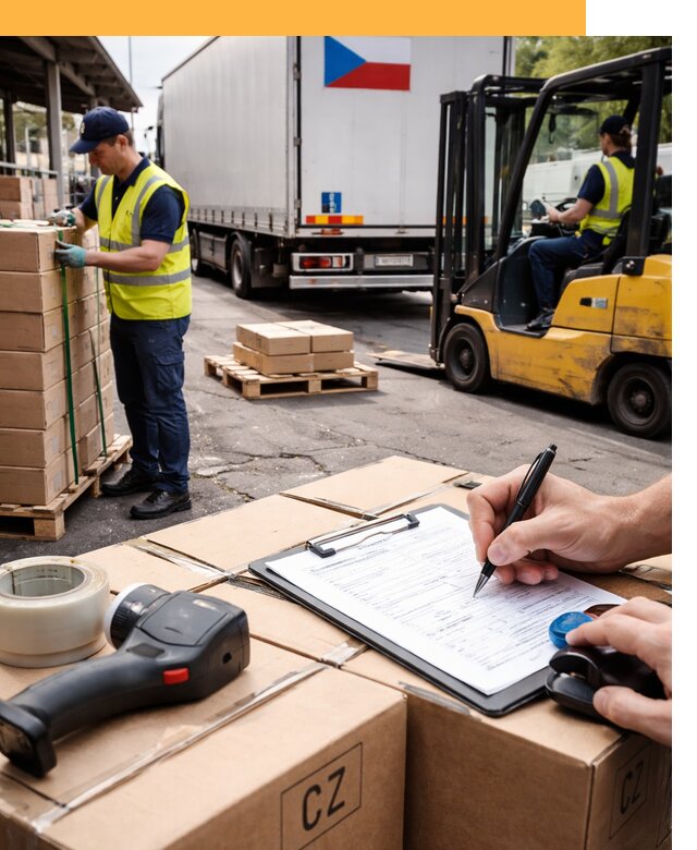 Доставка грузов в Чехию от 35795 руб, международные перевозки