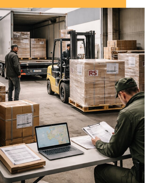 Доставка грузов в Сербию от 46022 руб, международные перевозки