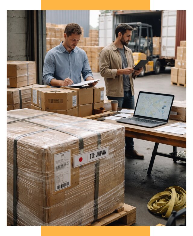 Доставка грузов в Японию от 25568 р., логистика СетСервис-Нвд