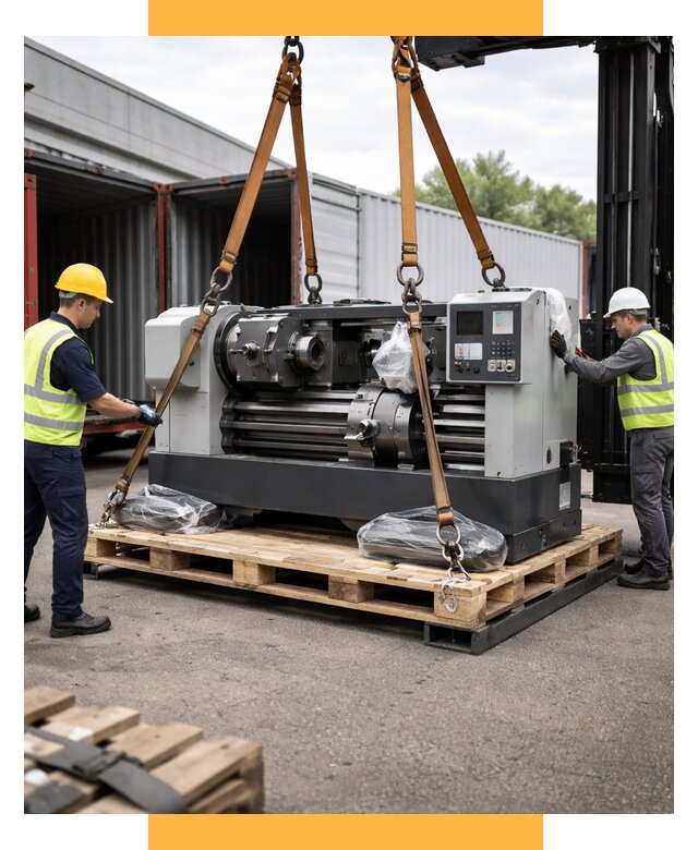 Перевозка станков и таможня от 61362 р. | СетСервис-Нвд логистика