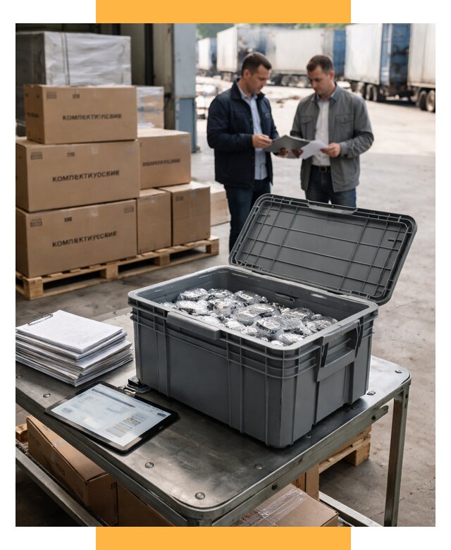 Перевозка комплектующих из Китая от 6648 р. | СетСервис-Нвд