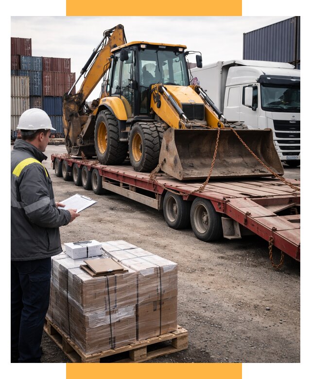 Международная перевозка спецтехники от 46022 р., СетСервис-Нвд