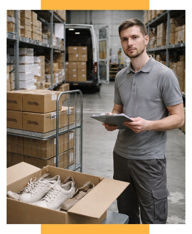 Доставка обуви из Китая и Турции от 4602 р. СетСервис-Нвд