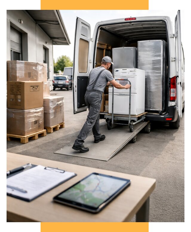 Перевозка бытовой техники от 6648 р. - логистика СетСервис-Нвд