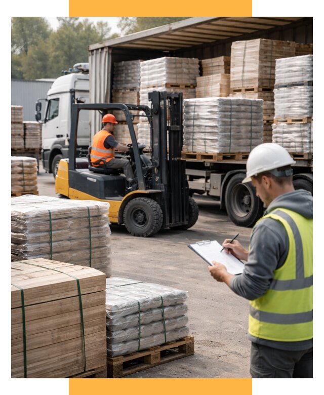 Перевозка строительных материалов от 5625 р. | СетСервис-Нвд