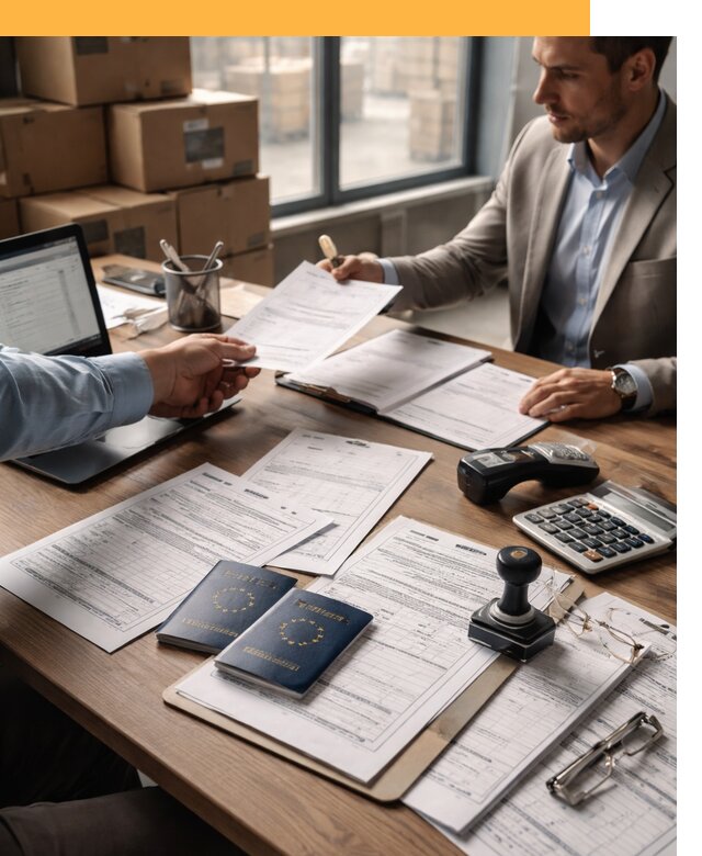 Таможенное оформление грузов из Европы от 8693 руб