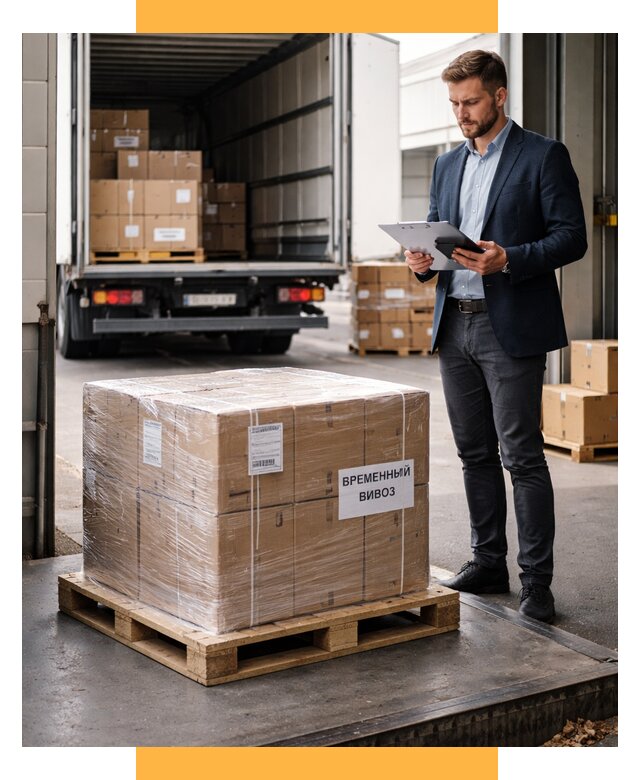 Временный вывоз товаров под ключ от 8182 р. | СетСервис-Нвд