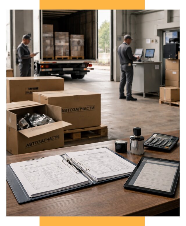 Таможенное оформление автозапчастей под ключ от 8693 р., СетСервис-Нвд