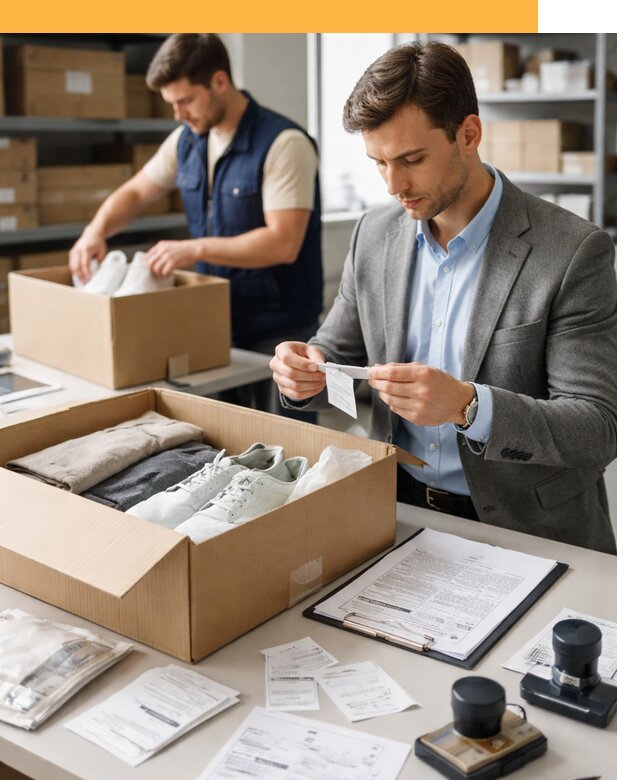 Таможенное оформление одежды и обуви по выгодной цене от 6648 руб