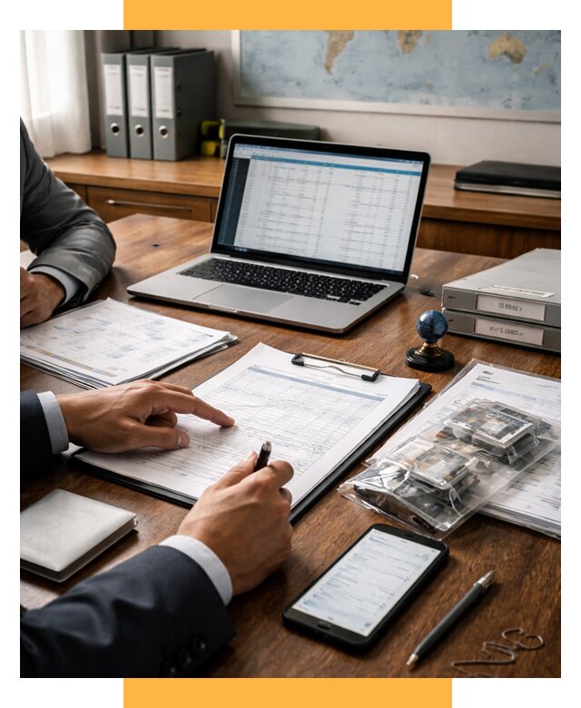 Проверка поставщика за рубежом от 8693 р. | СетСервис-Нвд аудит