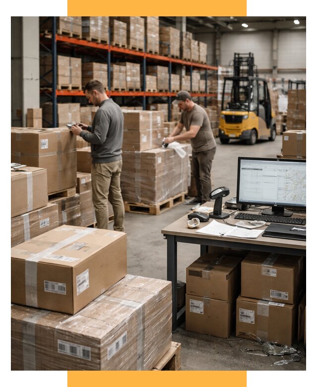 Склад консолидации в Европе от 6648 р., услуги СетСервис-Нвд